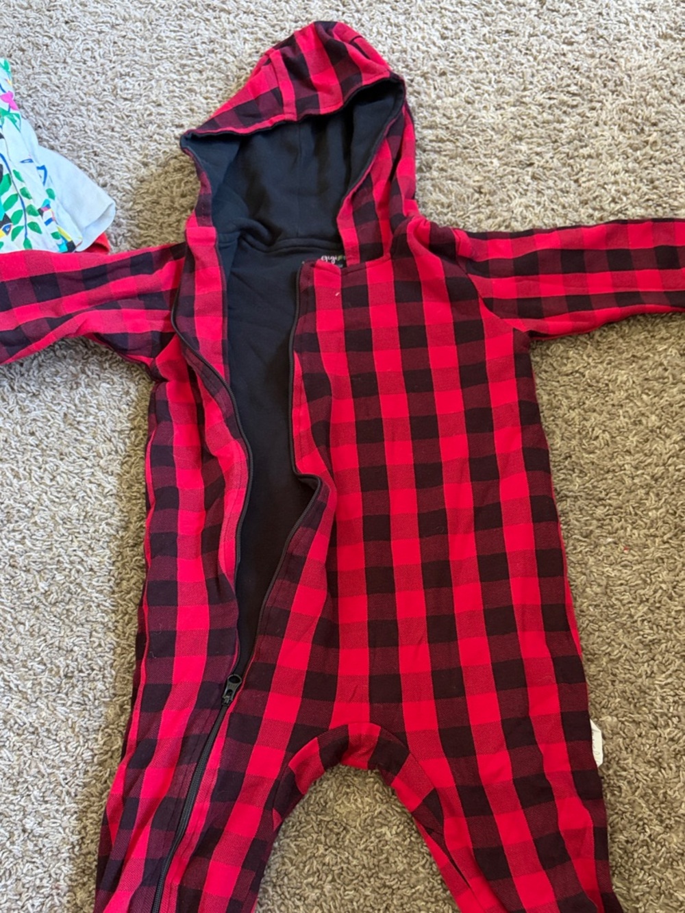 Buffalo Plaid Gigi and Max One Piece